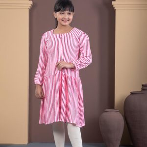 Stripe Kids Frock